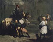 George Bellows Kids oil painting